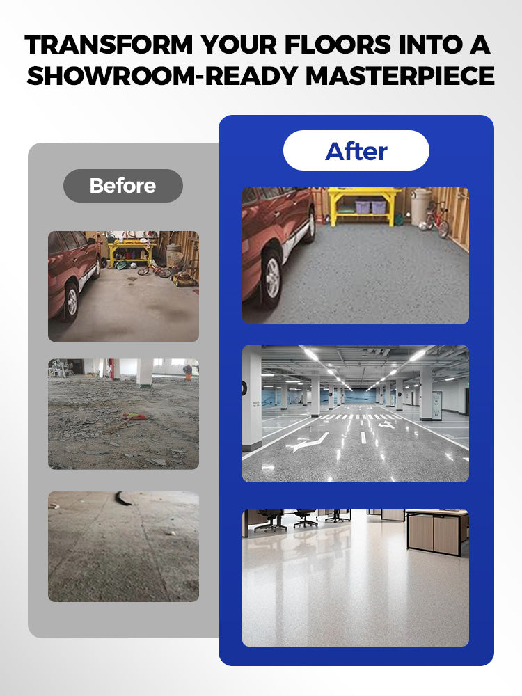 Premium picks®✨New Arrival✨High-Gloss Marble Finish Epoxy Floor Coating